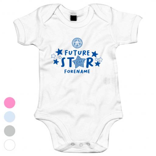 Leicester City FC Future Star Baby Bodysuit